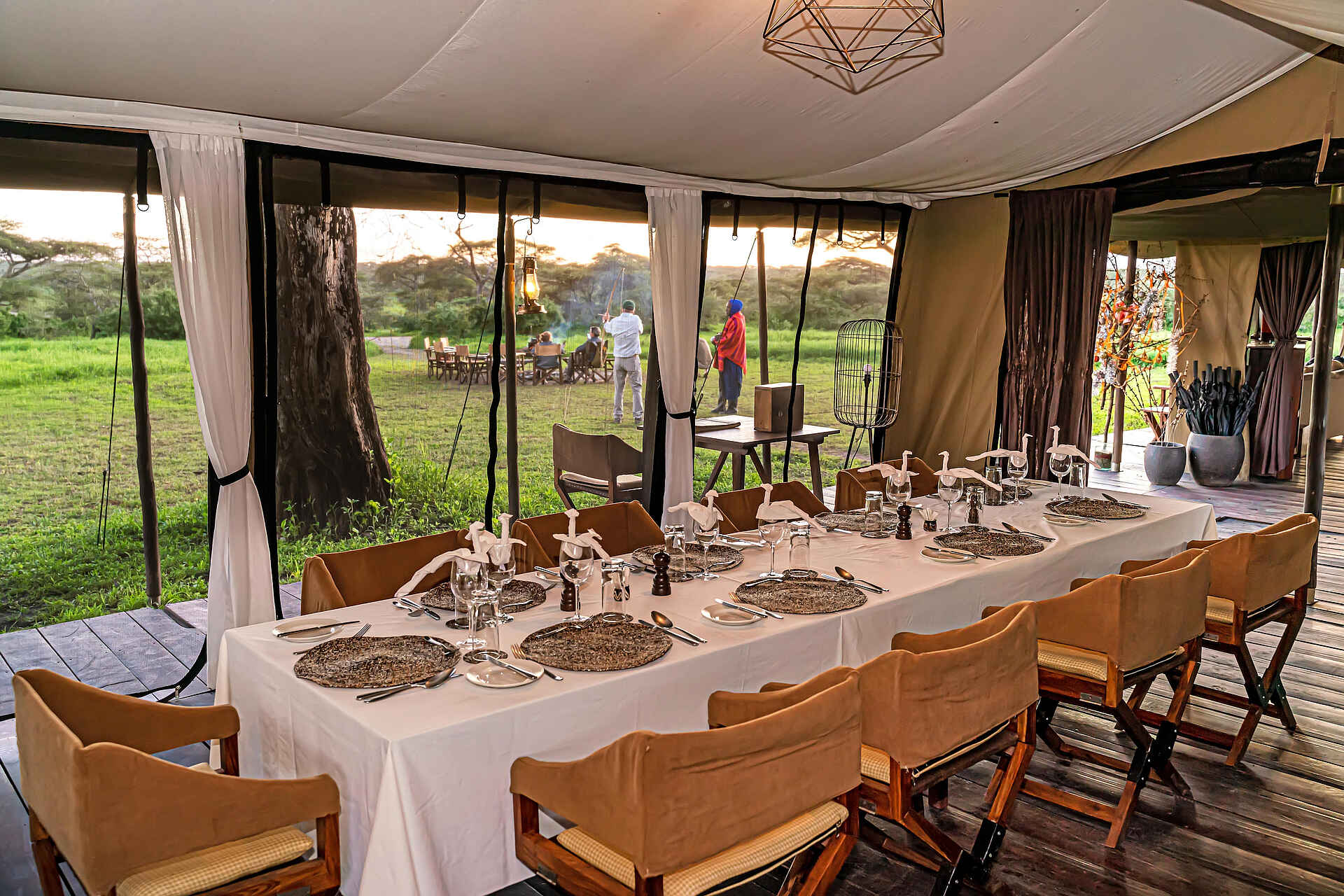 Lemala Mara Tented Camp: Dinner