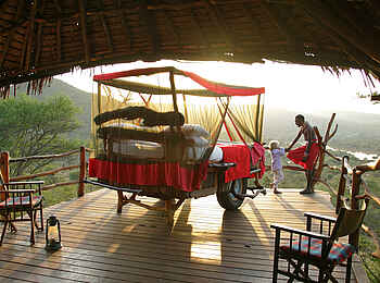Loisaba Star Beds: Fahrbares Bett Loisaba Star Beds: Fahrbares Bett