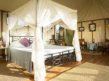 Maramboi Tented Camp: Doppelbett Maramboi Tented Camp: Doppelbett