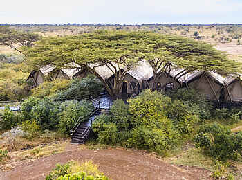 The Sambuk Suite at Mara Nyika Camp: Blick auf die Suite The Sambuk Suite at Mara Nyika Camp: Blick auf die Suite