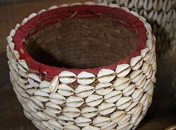 Sango Safari Camp: Muscheldekoration