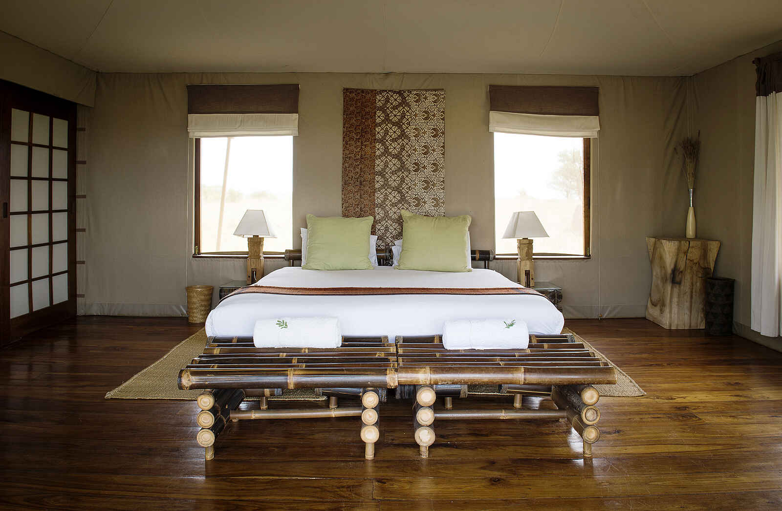 Sayari Camp: Doppelbett Sayari Camp: Doppelbett