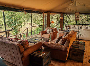 Soroi Private Wing Camp: Loungebereich