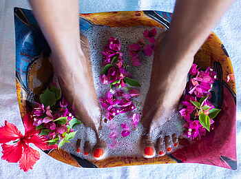 Bahia Mar Boutique Hotel: Fußbad Bahia Mar Boutique Hotel: Fußbad