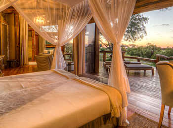 Camp Okavango: Traumhafte Aussicht vom Bett aus