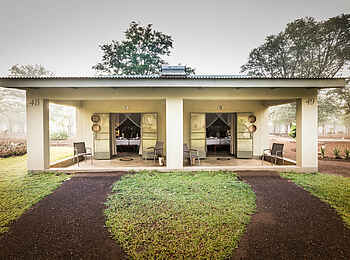 Robins Camp: Chalets mit Terrasse Robins Camp: Chalets mit Terrasse