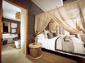 Sabi Sabi Bush Lodge: Bad der Villa Sabi Sabi Bush Lodge: Bad der Villa