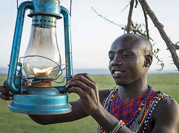 Encounter Mara Camp: Öllampe Encounter Mara Camp: Öllampe