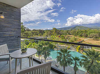 Gran Melia Arusha: Balkon der Grand Suite