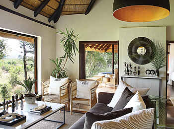 Londolozi Tree Camp: Wohnbereich