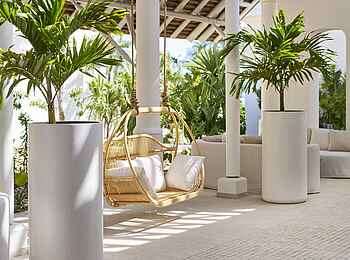 LUX Belle Mare: Die Lobby LUX Belle Mare: Die Lobby
