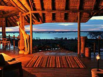 Ngoma Safari Lodge: Der Aufenthaltsraum Ngoma Safari Lodge: Der Aufenthaltsraum