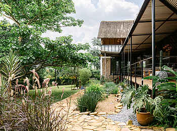 Sentema Farm Lodge: Der Zentralbereich Sentema Farm Lodge: Der Zentralbereich