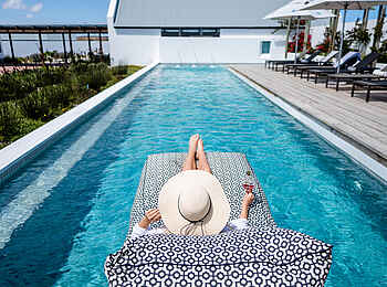 Strandloper Ocean Boutiquehotel: Im Pool