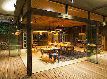 Thorntree River Lodge: Speisesaal Thorntree River Lodge: Speisesaal