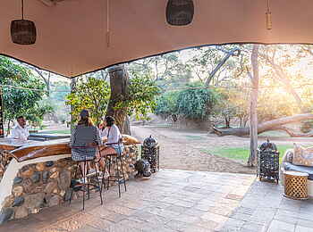 Time + Tide Chongwe Camp: Geschmackvolle Bar