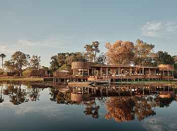 Baines Lodge: Blick auf die Lodge Baines Lodge: Blick auf die Lodge