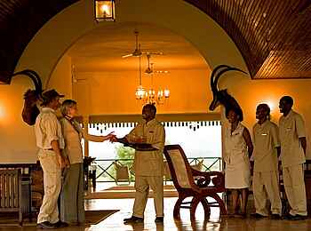 Chichele Presidential Lodge: Begrüßung Chichele Presidential Lodge: Begrüßung