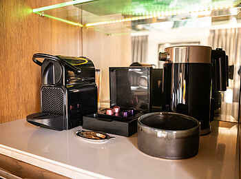 Chobe Water Villas: Kaffee-Tee Station