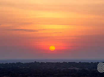 Kirawira Serena Camp: Sonnenuntergang