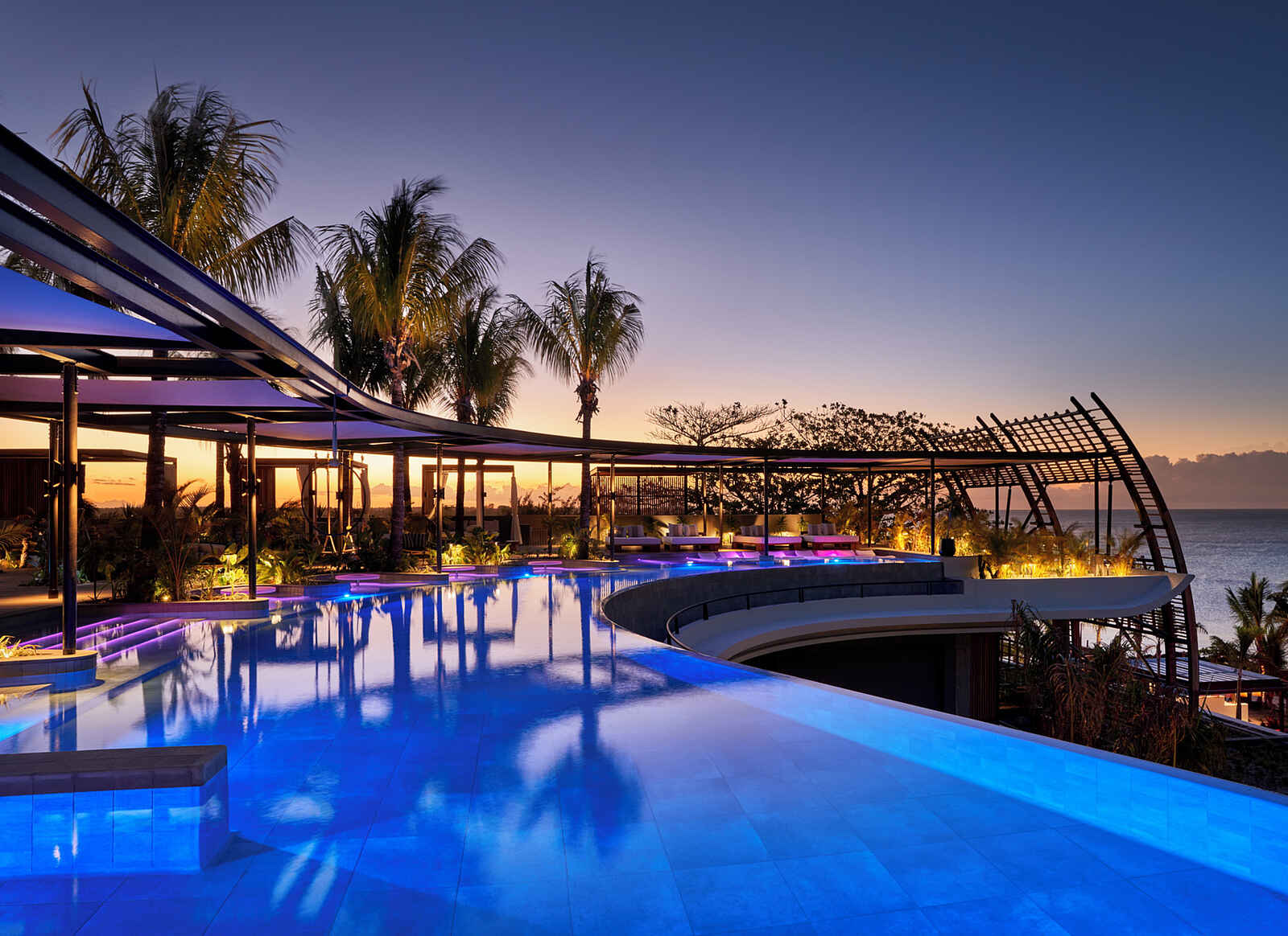 LUX Grand Baie: Bisou am Abend LUX Grand Baie: Bisou am Abend