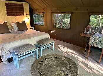 Mma Tsebe Tented Camp: Doppelzimmer Mma Tsebe Tented Camp: Doppelzimmer