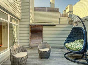 Tintswalo Boulders Boutique-Hotel: Die Terrasse der Courtyard Suite Tintswalo Boulders Boutique-Hotel: Die Terrasse der Courtyard Suite