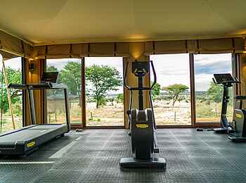 Warangi Ridge Lodge: Fitnessstudio