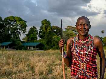 Wilderness Mara Camp: Massai