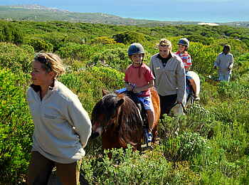 Grootbos Garden Lodge: Pony Reiten Grootbos Garden Lodge: Pony Reiten