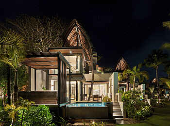 LUX Grand Baie: Blick auf die Pool Villa LUX Grand Baie: Blick auf die Pool Villa