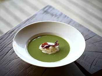 Phinda Homestead: Cremesuppe Phinda Homestead: Cremesuppe