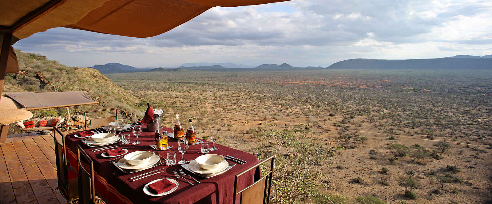 Saruni Samburu: Privatfrühstück Saruni Samburu: Privatfrühstück