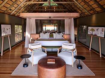 Savute Safari Lodge: Gästeunterkunft mit Doppelbett Savute Safari Lodge: Gästeunterkunft mit Doppelbett