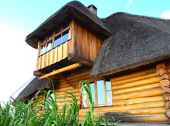 Kyaninga Lodge: Hauptgebäude Kyaninga Lodge: Hauptgebäude