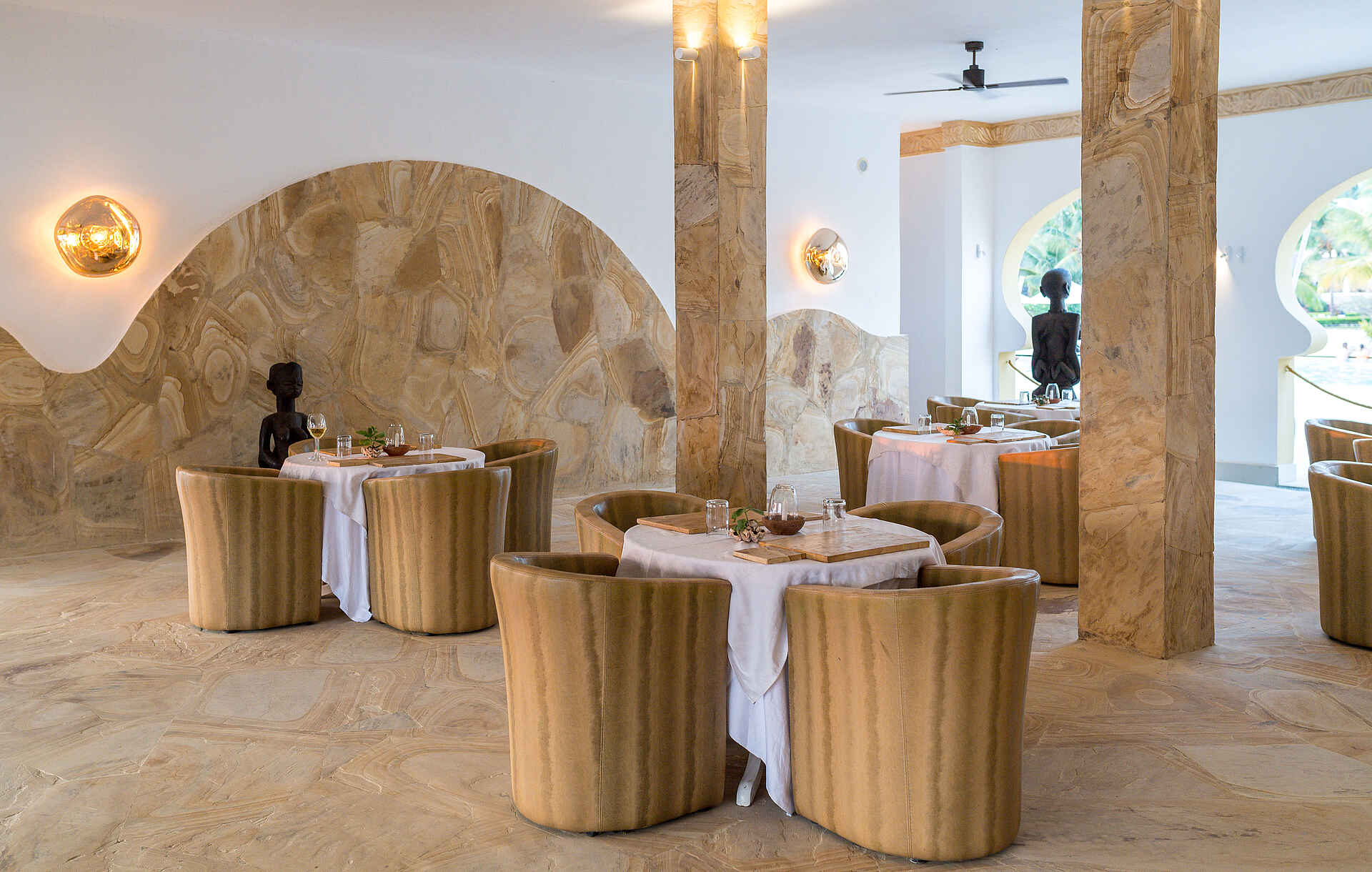 Gold Zanzibar Beach House & Spa: Das Gold Restaurant Gold Zanzibar Beach House & Spa: Das Gold Restaurant