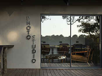 Sanguni Safari Lodge: Das Fotostudio