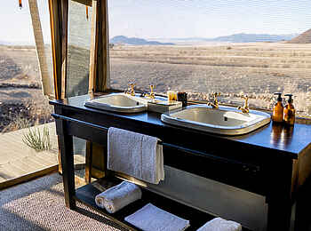 Wolwedans Boulders Camp: Waschtisch