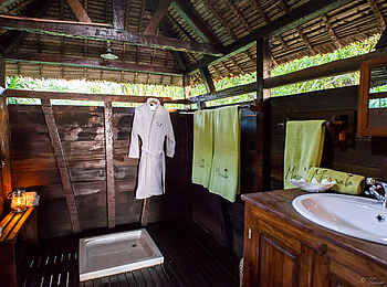 Masoala Forest Lodge: Ein Badezimmer Masoala Forest Lodge: Ein Badezimmer
