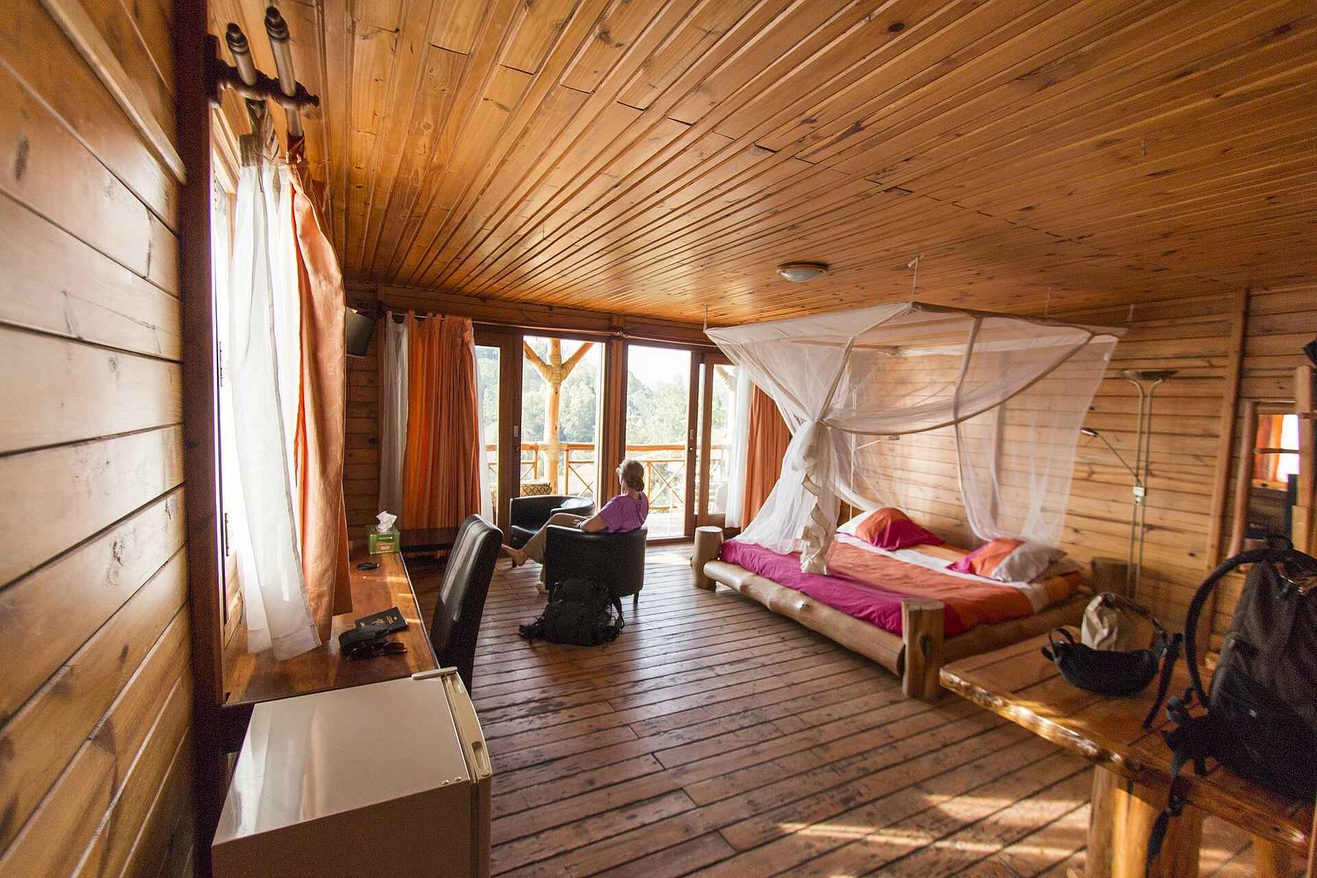 Cormoran Lodge: Innenbereich Chalet