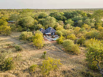 Mohlabetsi Safari Lodge: Blick auf die Suite Mohlabetsi Safari Lodge: Blick auf die Suite