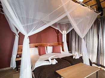 Safarihoek Lodge: Family Room Bett