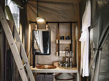 Sanctuary Kichakani Serengeti Camp: Gästebad Sanctuary Kichakani Serengeti Camp: Gästebad