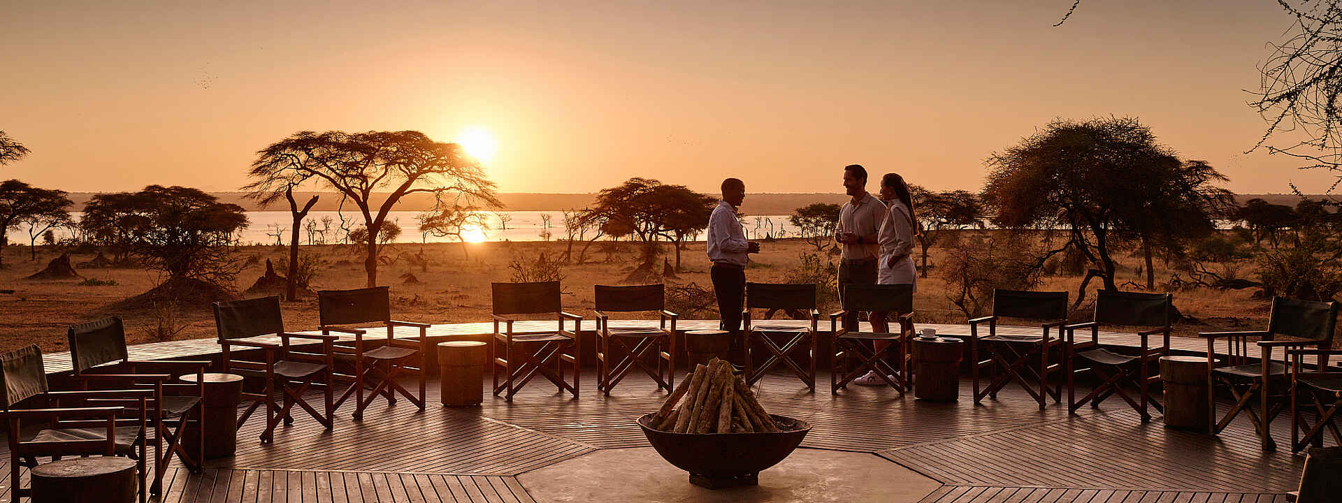 Die romantische Boma der Sanctuary Swala