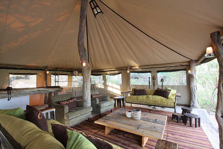 Sango Safari Camp: Lounge Sango Safari Camp: Lounge