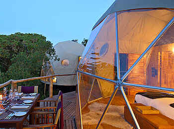 The Highlands Camp: Double Tent private dining