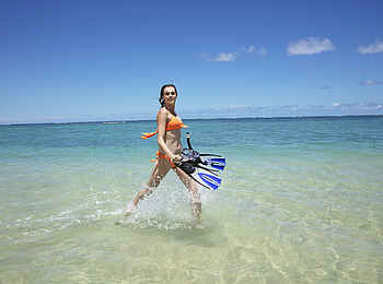 Trou Aux Biches Beachcomber Golf Resort & Spa: Schnorcheln Trou Aux Biches Beachcomber Golf Resort & Spa: Schnorcheln
