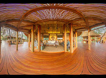 Camp Okavango: Die Lounge