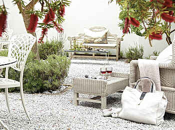 Leisure Isle Lodge: Gartenanlage