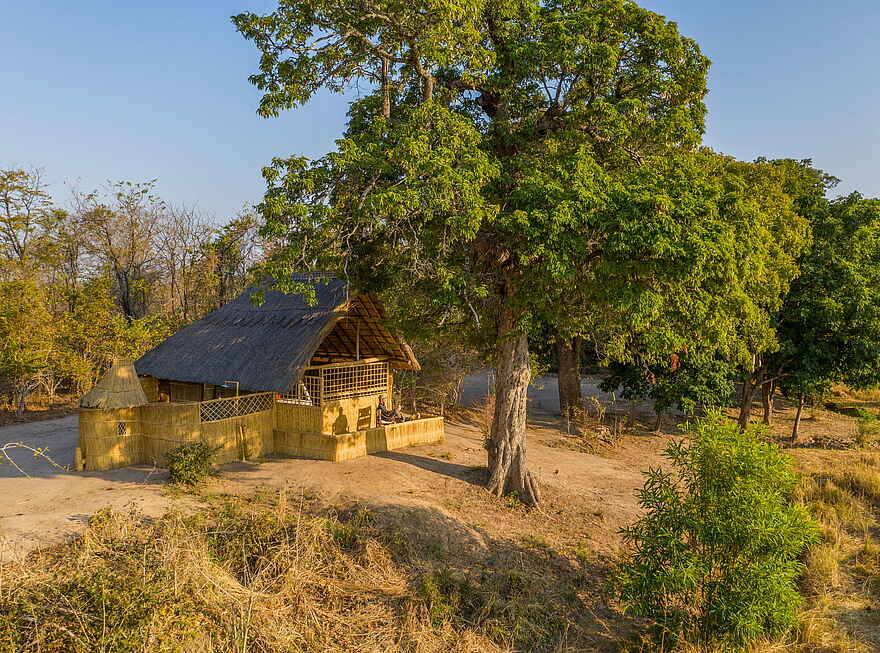 Time + Tide Luwi: Gästechalet von außen Time + Tide Luwi: Gästechalet von außen